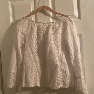 White. Blouse goes nice with jeans